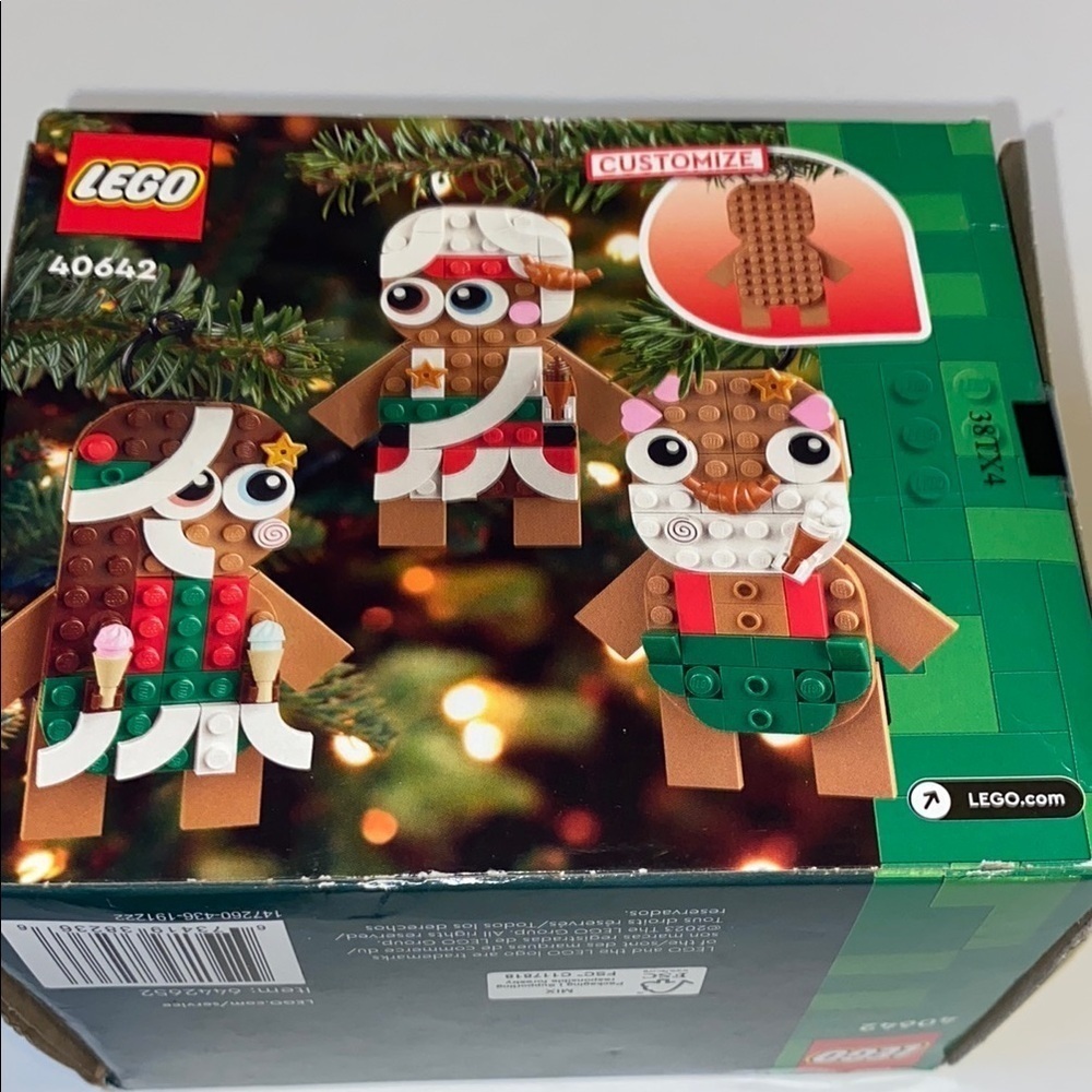 Lego Green and Brown Building Set Whimsical Gingerbread Design - Picture 3 of 8